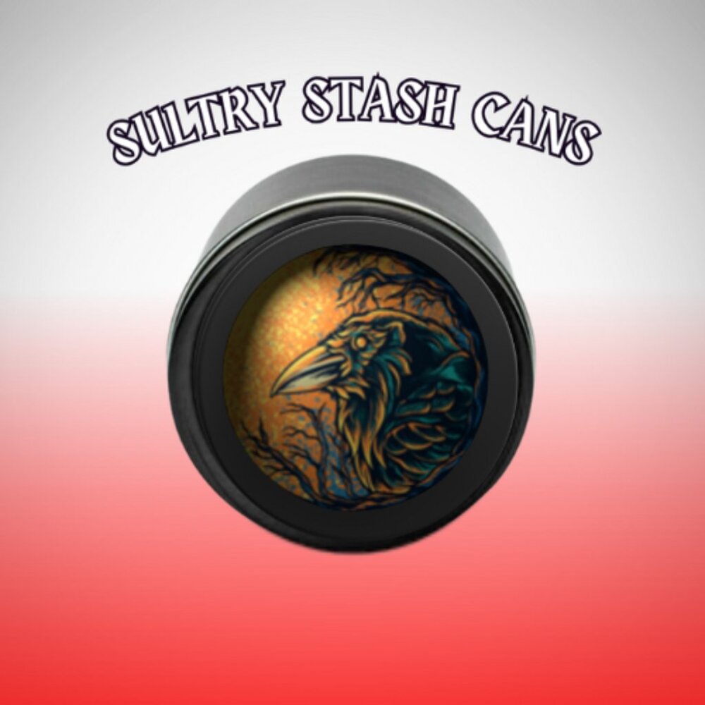 BLACK CROW STASH JAR